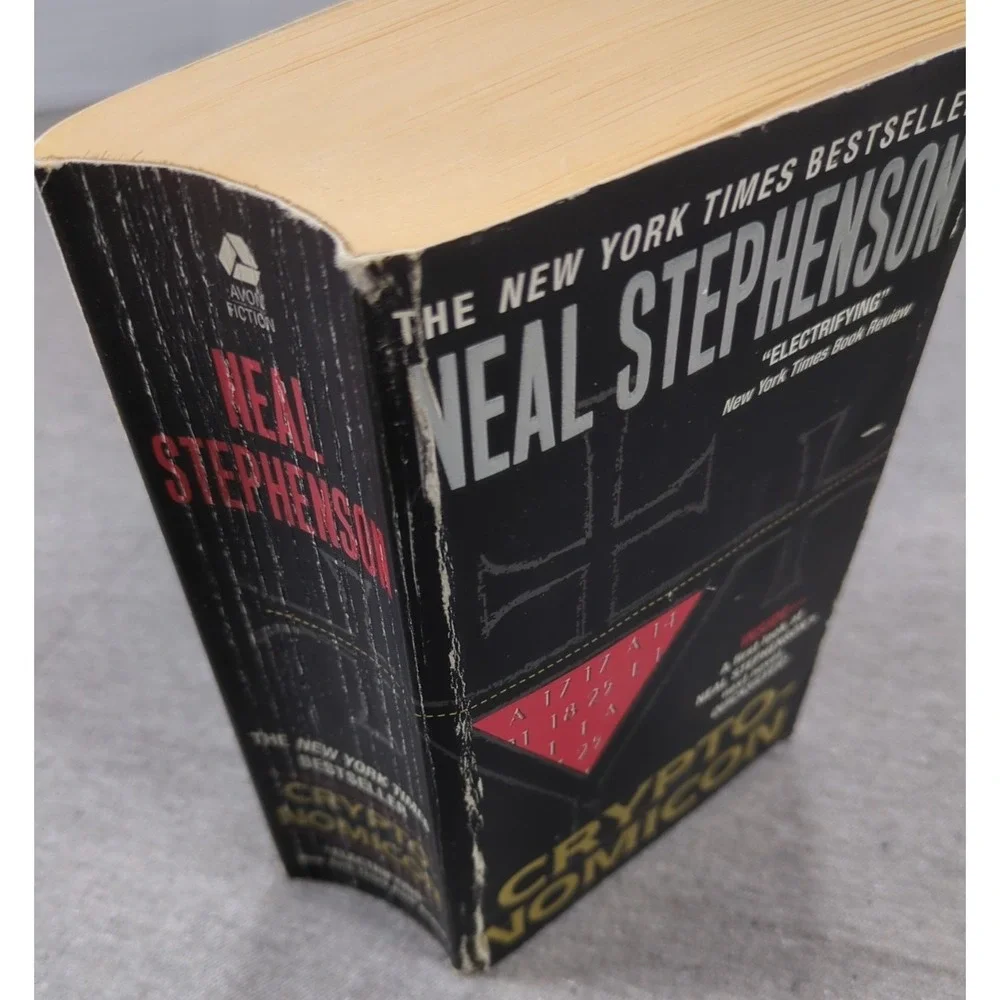 Cryptonomicon‎ Neal Stephenson Frist Avon Books Paperback Edition Nov. 2002 VTG